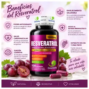 🍇 NAD+ + RESVERATROL — GREENSOFG miniatura 5